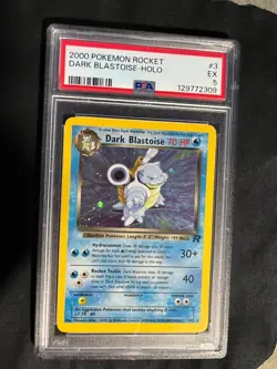 2000 POKEMON ROCKET #3 DARK BLASTOISE-HOLO PSA 5 - Image 1