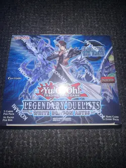 Yu-Gi-Oh! Legendary Duelists White Dragon Abyss Booster Box 1st Edition Sealed - Image 1