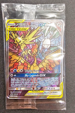 Moltres Zapdos Articuno GX SM210 Pokemon Sun Moon Black Star Promo English NM - Image 1