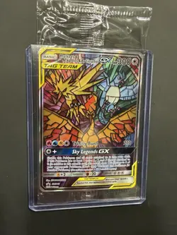Moltres Zapdos Articuno GX Hidden Fates Pokemon Black Star Promo SM210 - SEALED - Image 1
