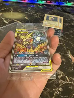 Pokemon Card - Moltres & Zapdos & Articuno GX SM210 Hidden Fates Promo Sealed - Image 2