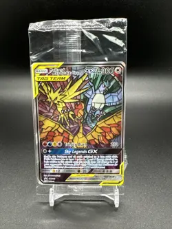 Moltres Zapdos Articuno GX Hidden Fates Pokemon Black Star Promo SM210 Sealed L4 - Image 1