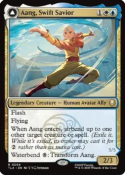 Aang, Swift Savior (TLA-204) - Avatar: The Last Airbender Foil - Image 1