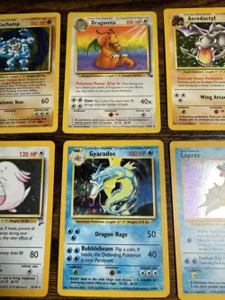 Pokemon Vintage Holo Rare Card Lot - WOTC Era - Base Set, Fossil, Base Set 2 - Image 3