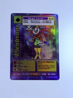 Digimon - Piedmon #BO-42 - Digi Battle Series 1 Card- MP - Holo - Image 1