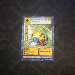 Kunemon ST-18 Rookie Level Digimon Digi Battle Starter 1 Card 1999 Bandai - Image 1