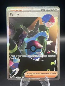 Penny 239/091 Paldean Fates Trainer Card Special Illustration Rare Pokemon TCG - Image 1
