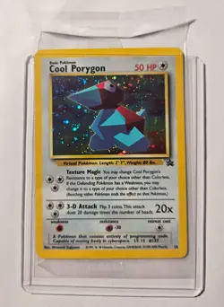 Pokemon TCG Card - Cool Porygon Holo Promo Black Star #15 (NEW, SEALED!!) - Image 1