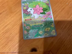 Pokemon Card Shaymin 185/182 Destined Rivals Illustration Rare Near Mint - Image 3