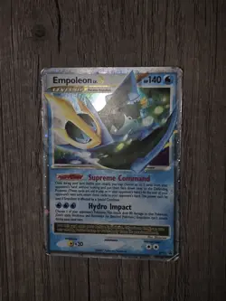 Empoleon LV x DP11 Holo Rare Pokemon Card Diamond and Pearl Promo - Image 1