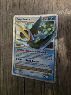 Empoleon LV x DP11 Holo Rare Pokemon Card Diamond and Pearl Promo - Image 2