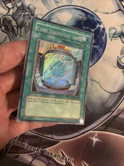 (YBL) Yu-Gi-Oh SECRET RARE HOLO CARD CORE TRANSPORT UNIT ABPF-EN089 Unlimited LP - Image 2