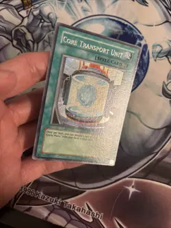 (YBL) Yu-Gi-Oh SECRET RARE HOLO CARD CORE TRANSPORT UNIT ABPF-EN089 Unlimited LP - Image 3