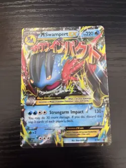 Mega Swampert EX XY87 XY Promo Holo Card - Image 1