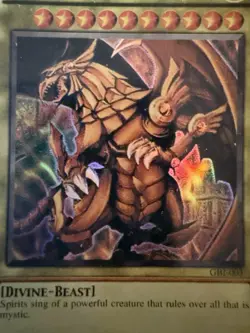 Yu-Gi-Oh! The Winged Dragon of Ra Ultra Rare Holo GBI-003 TCG Card - Image 3