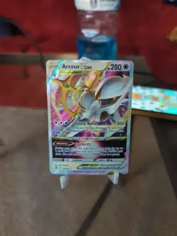 Pokemon TCG Arceus VSTAR Holo Card 123/172 Brilliant Stars Full Art Ultra Rare - Image 1
