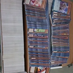 Konami Yu-Gi-Oh! TCG Mixed Card Lot with Deck Boxes and Card Sleeves - Image 1