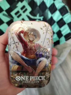 One Piece TCG Card Game - Mini Tin Vol.2 English 2 Packs Of OP 13 + Promo Pack - Image 1