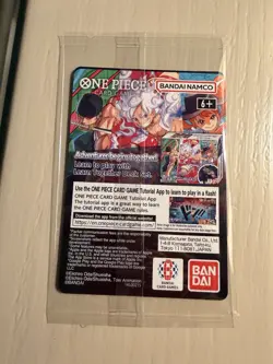 Bandai Namco One Piece Card Game Monkey D. Luffy US Voyage Promo Holo P-055 - Image 2