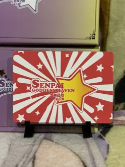GODDESS STORY SENPAI HAVEN 6 CR-003 EULA GENSHIN IMPACT ANIME WAIFU CARD - Image 2