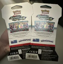 Pokemon Trading Card Game Journey Together Booster Pack Lot of 2 - Image 2