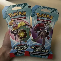 Pokemon Trading Card Game Journey Together Booster Pack Lot of 2 - Image 3