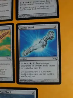 Shard x5 Pearl,Crystal,Heartwood,Skeleton,Granite MTG Card. Mirrodin. Artifact. - Image 4