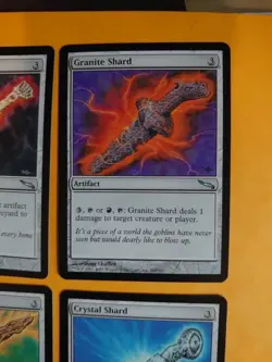 Shard x5 Pearl,Crystal,Heartwood,Skeleton,Granite MTG Card. Mirrodin. Artifact. - Image 5