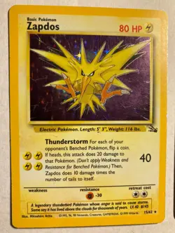 Vintage Pokemon Rare Holo 11 Card Lot, Dragonite, Magnetron, Zapdos, Kabutops. - Image 4