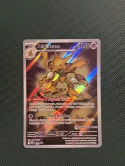 Alakazam Pokemon Center Stamped Mega Evolution ETB Promo 009 TCG Card - Image 1
