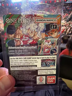 SEALED One Piece College Basketball US Voyage Tour Promo Card - IN HAND RARE - Image 2