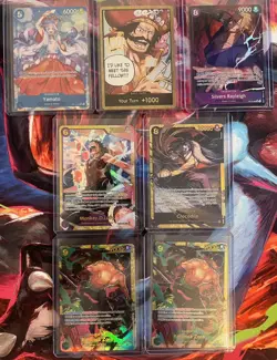 One Piece Tcg - 7 Card Lot English - Image 1