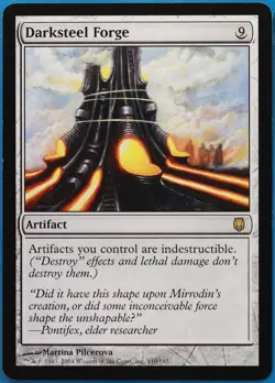 Darksteel Forge Darksteel PLD Artifact Rare MAGIC MTG CARD (ID# 511043) ABUGames - Image 1