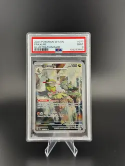Pokemon TCG Fraxure Shrouded Fable Illustration Rare Card 077/064 - Image 1