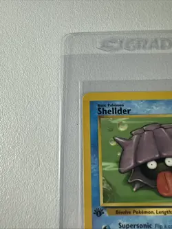 Shellder 1st Edition Fossil Nm 54/62 Common WOTC Vintage Pokemon - Image 3