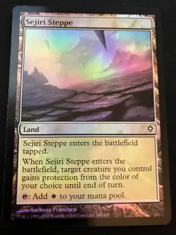MTG [FOIL] Sejiri Steppe {Worldwake} - NM - Image 1