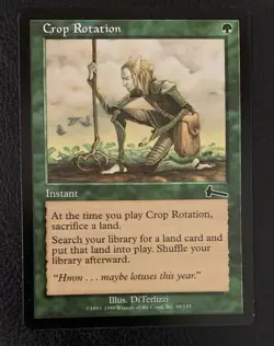 MtG Crop Rotation - Urza's Legacy - Magic the Gathering - Image 1
