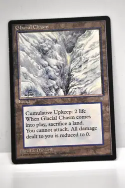 MTG, GLACIAL CHASM, ICE AGE, NM, NEVER BEEN PLAYED - Image 1