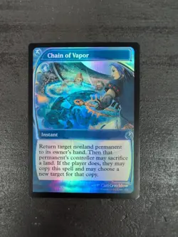 Magic MTG Mystery Booster 2 Chain of Vapor FOIL Future Sight NM See Photos - Image 1