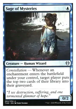 Sage of Mysteries Theros Beyond Death MTG - NM+ - Image 1