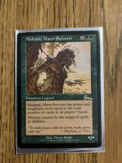 Multani, Maro-Sorcerer Urza's Legacy MTG Magic The Gathering- Mod Played 2 Avail - Image 1