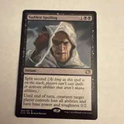 Sudden Spoiling MTG Time Spiral EDH Commander Magic - Image 1