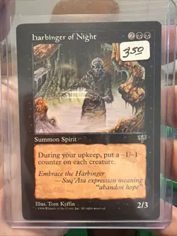 Harbinger of Night Mirage Regular Magic The Gathering MTG - Image 1