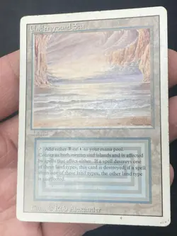 ***Underground Sea (Ring Ding)*** MTG Revised Magic Kid Icarus - Image 3