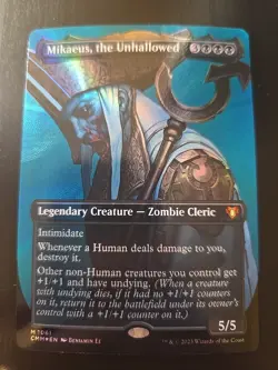 Mikaeus, the Unhallowed (Textured Foil) Commander Masters Foil - Image 1