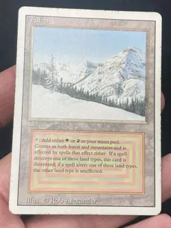 ***Taiga (Creases)*** MTG Revised Magic Kid Icarus - Image 3