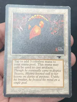 ***Mishra's Workshop (Light Indents)*** MTG Antiquities Magic Kid Icarus - Image 3