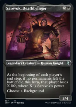 Sarevok, Deathbringer (Foil Etched) [Commander Legends: Battle for Baldur&ap - Image 1