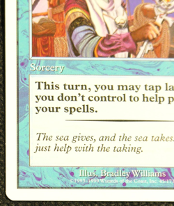 Piracy - MTG - Magic: The Gathering Starter Set 1999 RARE *MINT* - Image 4