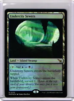 MTG Undercity Sewers Murders at Karlov Manor (MKM) Foil 0270 - NM - Image 1